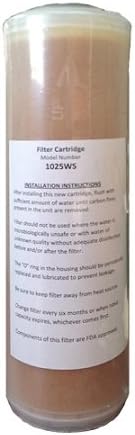 IPW Industries Inc (1025WS) 9.75"x3" 19,000 mg/L Water Softening Filter
