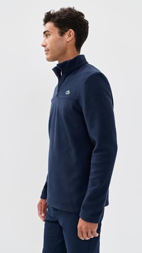 Lacoste Men's Polar Fleece Quarter Zip4
