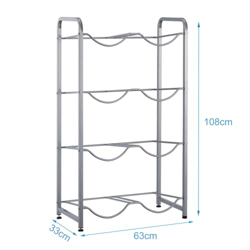 Étagère de rangement pour bouteilles d'eau de 5 gallons de cuisine - 2