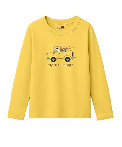 Image of SHODOX Boys Cotton Blend Printed Regular fit Long Sleeve T-Shirt (Pack of 3)