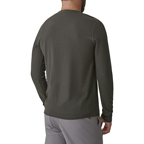 Bass Outdoor BA42L163 Men'S Henley Long-Sleeve T-Shirt-Easy-Care, Classic Style thumb #2