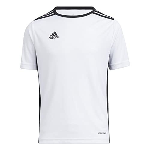 adidas Mixte enfant Entrada 18 Jsyy JERSEY , Blanc/Noir, XL/164 EU