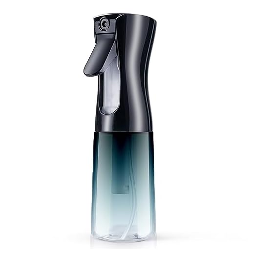 URAQT Pulverizador Agua Peluquería 200ml, Bote Spray Reutilizable, Fina Niebla Continua para Cabello, Botella Spray para Limpieza, Peinado, Planta, Mascota