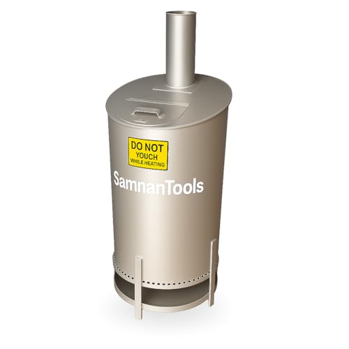 Image of Solid Waste Incinerator - 20 Kg /Day Capacity | Portable, Eco-Friendly Waste Burner | No Smell, No Power, No Fuel | Ideal for Homes, Clinics & Institutions