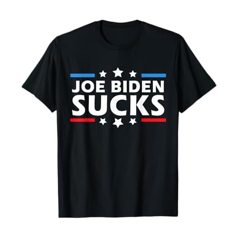 Joe Biden Sucks Funny Anti-Biden Election Political T-Shirt Cover
