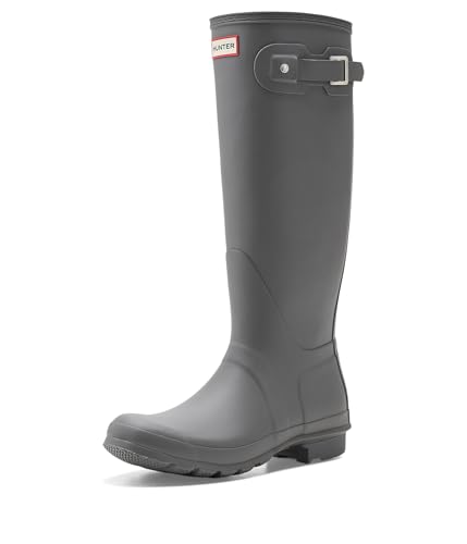 Hunter Women's Original Tall Boot Boot Dark Grey 9M