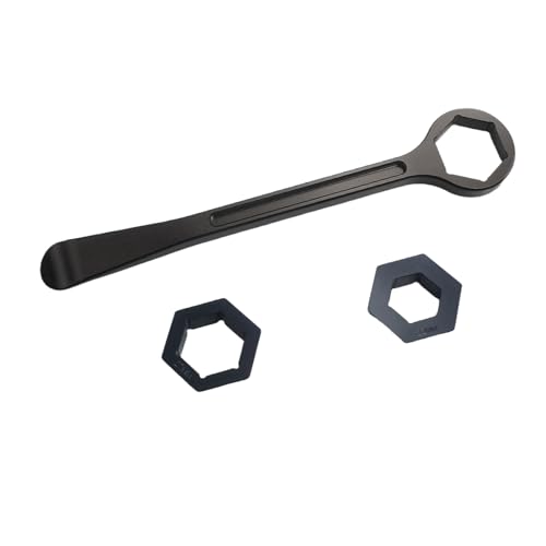 Image of Motorcycle Tyre Iron Tool Kit Raceline Levers Hex Wrench Spanner Head Tire Change 10mm 13mm 32mm 27mm 22mm 0.87'' 1.06''0.51''0.39'' 1.26'' For EXC SX XC EXCF Dirt Pit Bike (Black)