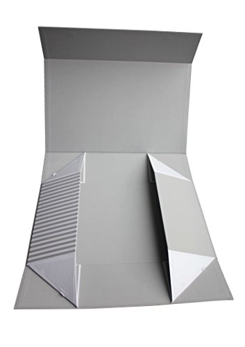 Scatola regalo magnetica, colore: Rosa e grigio