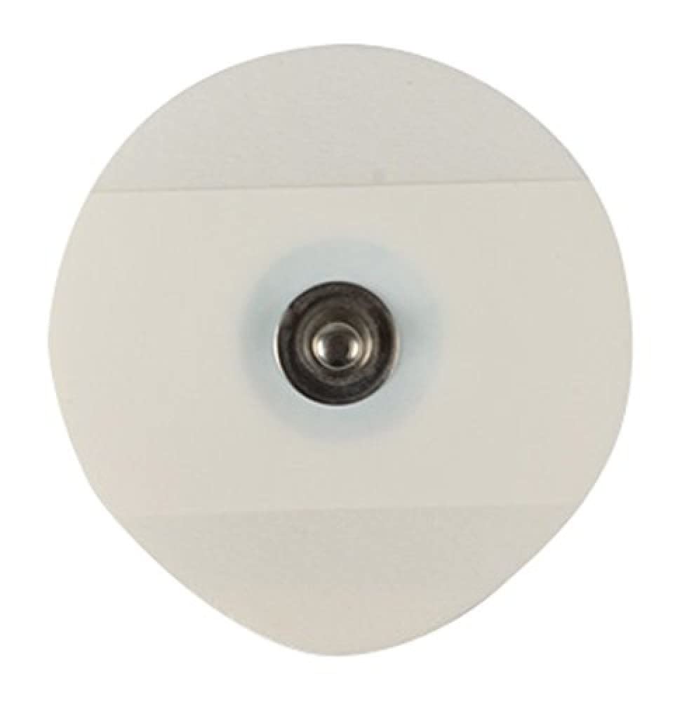 FIAB 33344 Elettrodi ECG Monouso Universali, Forma Ovale, 24 Confezioni da 50 Unità, Foam-Adulti, 48 x 50 mm