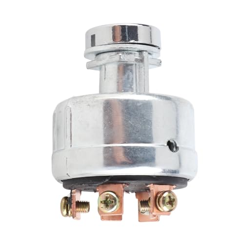 Taidda Commutateur de Démarrage D'allumage Performance Fiable pour Kobelco SK200-3 SK200-5 SK120-5 2 Clés, Installation Facile pour Commutateur à clé D'excavatrice, adapté aux Pièces SK200-6 SK200LC-6