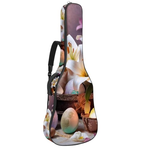 Housse guitare acoustique 40 pouces imperméable et multicolore
