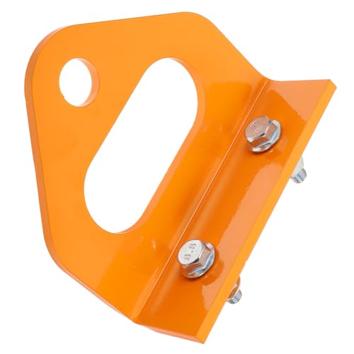 Attelage pour tondeuse à gazon robuste avec support de remorque en acier