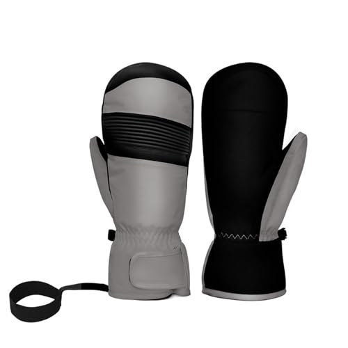 Winter Ski Gloves 1 Pair Waterproof Thermal Insulated Snowboarding Gloves for Men Women Outdoor Sports- 27cm4