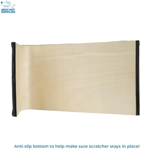 Best Pet Supplies Catify Sloped Sisal Cat Scratchers for Indoor Cats, Climbing Ramp Fun and Interactive Indoor Play, Supports Natural Pet Behaviors, Heavy Duty - Gray