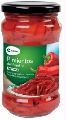 Coaliment Pimientos del Piquillo en Tiras, Pack de 3 Tarros de 220g Peso Escurrido, Listos para Usar