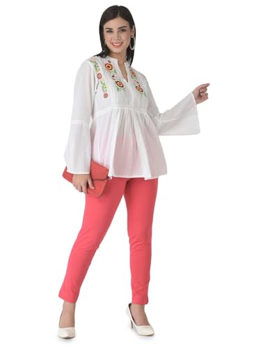 Image of Dollar Missy Women Pack of 1 Cotton Kurti Pant