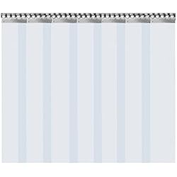 Cortinas Laminas Salon Cortina de tiras de PVC, cortina de láminas, 1 x 2 m, 7 unidades, transparente, para dormitorio, salón, baño