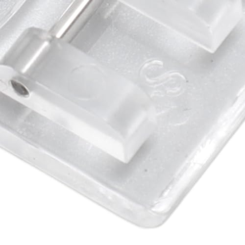 Pie prensatelas transparente 7mm para máquina de coser miniatura 7