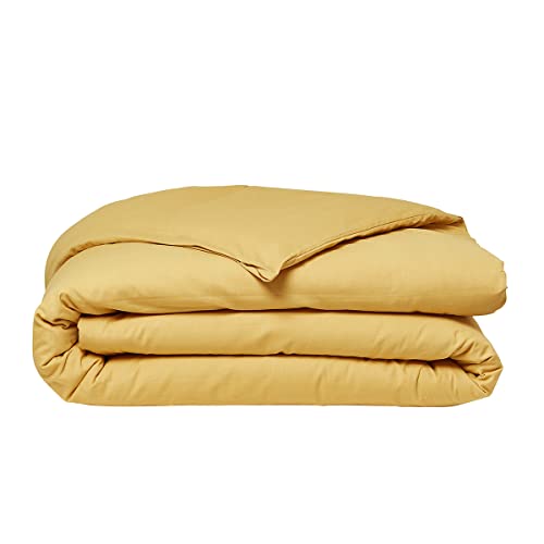 TODAY Cotton Duvet Cover 140 x 200 cm, Yellow, Jumeau - Image 3