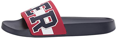 Tommy Hilfiger Women's Destyn Slide Sandal, Red Multi, 8 #TOP7