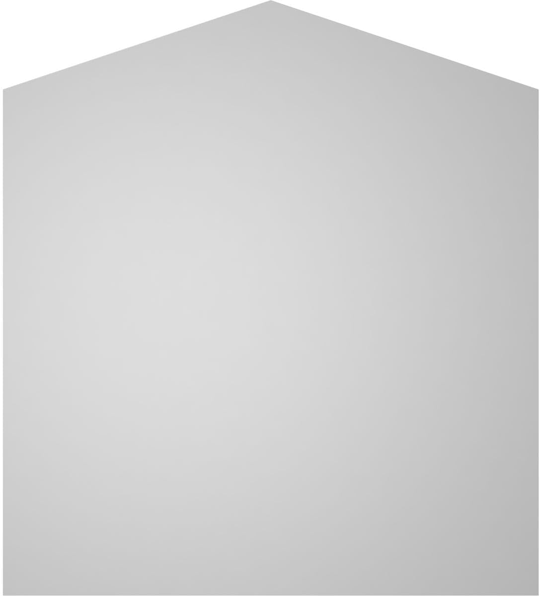 GVSPE18X2001SN-04 Peaked Top Standard Frame, Primed Tan Signature Series Surface Mount Gable Vents, 18-in. W x 20-in. H