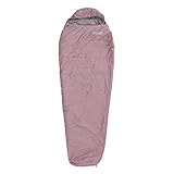 Where Tomorrow Schlafsack Small and Light - Ultraleicht 700g, kleines Packmaß 26x14 cm, ideale Wärmeregulierung - 220 x 80 x 50 cm - für Outdoor, Camping, Zelten - Rose