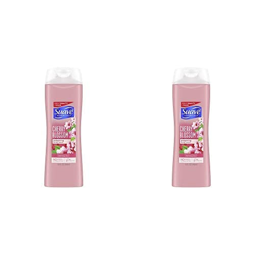 Suave Essentials Body Wash, Wild Cherry Blossom 15 oz (Pack of 2) Beauty