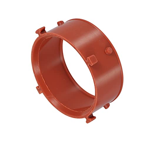 Image of X AUTOHAUX Red Turbo Intake Seal Rubber Replacement A6420940480 for Mercedes-Benz R320 2007-2008 for Mercedes-Benz E320 2007-2008