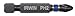 Irwin 1837453 #2 Phillips x 2" Impact Power Bits - 2 per Card