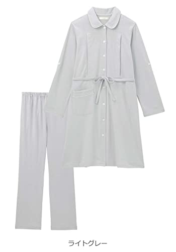 犬印本舗『fairyNIGTY無地長袖パジャマ（サイド授乳口）』