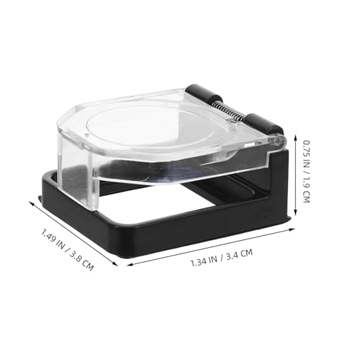 Cubiertas de botón de arranque PRETYZOOM transparentes de seguridad 2