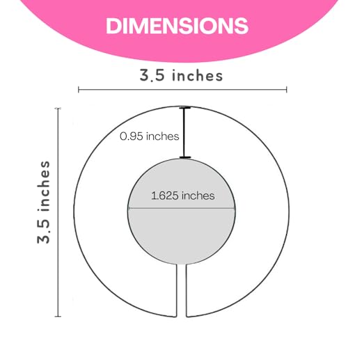 Eli with Love – separadores de armário para bebé (floral) – conjunto de 8 separadores de tamanho de armário de bebé para meninas – divisores ideais para roupa de bebé para armário – ajuda a organizar