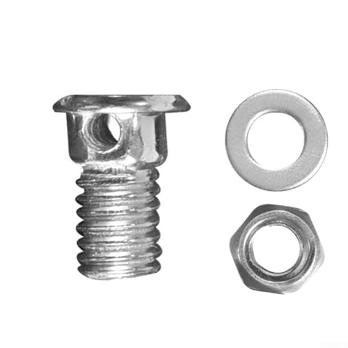 Image of 10pcs Steel For V-Brake Cable Anchor Bolts Used for Brake Wire Termination on Bicycle Brake Mechanisms (B)