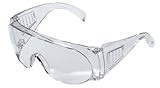 tector Material: Polycarbonat Tector Visitor Schutzbrille ★ EN 166  Über Korrekturbrille tragbar  Klar  Schlagfest  Gewicht: 32g  Polycarbonat ✔ Robust ✔ Top Quälität ✔ Top Preis