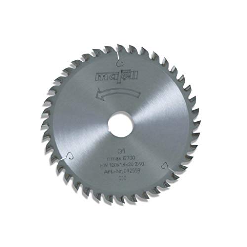 Mafell - hm-sägeblatt mafell ø 120 x 1,2/1,8 x 20 mm, 40 zähne, fz/tr Cover