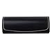 ARTIBETTER Hard Shell Eyeglass Case PU Leather Vintage Glasses Protective Case(Black)