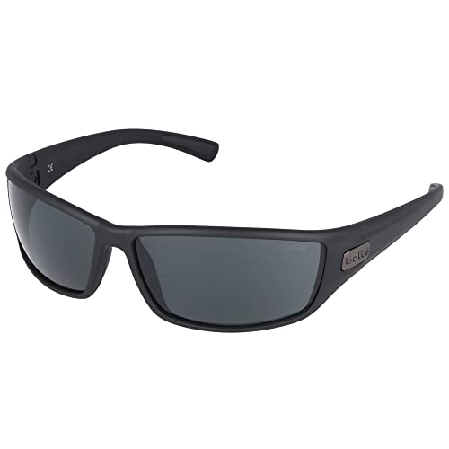 bollé - Python Men's Sport Sunglasses, Non-Polarized, Black Matte Frame