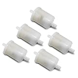 MaxLLTo Replacement Fuel Filter for Case IH H413666 John Deere AM876035 Toro 98-7612, 5 pack