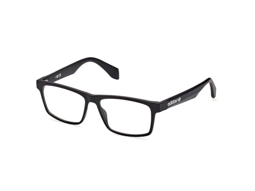 adidas ORIGINALS OR5027 Lunettes de Vue Homme Noir Mat pour le Bureau et le Style Casual