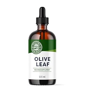 Vimergy Olijfblad, 57 Doseringen – Olijfbladextract Vloeibaar – Veganistisch Supplement – Samengesteld Zonder Suiker of Bindmiddelen – Non-GMO en Glutenvrij, 115 ml
