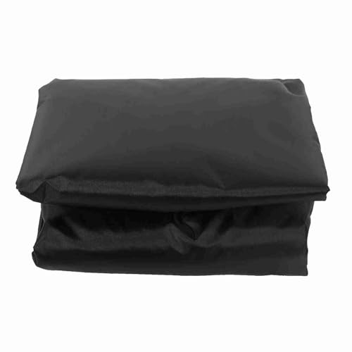 Cubierta de asiento oscilante exterior funda impermeable jardín negra 6
