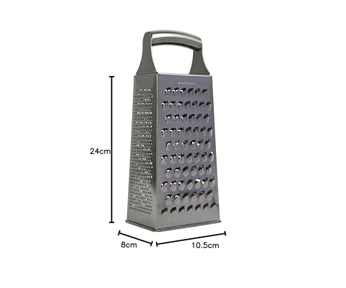 Foto von MasterClass Säuregeätzte Edelstahl-Reibe mit Griff, 24 cm (9,5