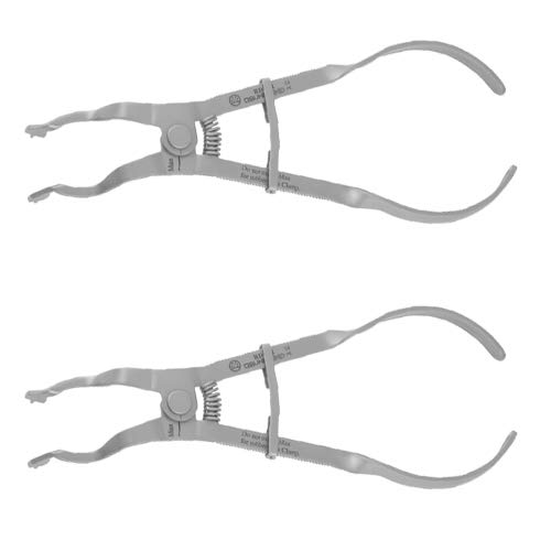 OSUNG Dental Rubber Dam Clamp Plier, RDPL1, 2 pcs