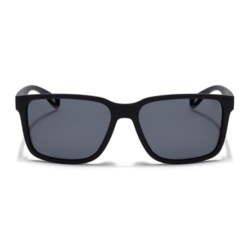 Image of EYEJACK by Voyage UV Protected & Polarized Square Sunglasses for Men & Women