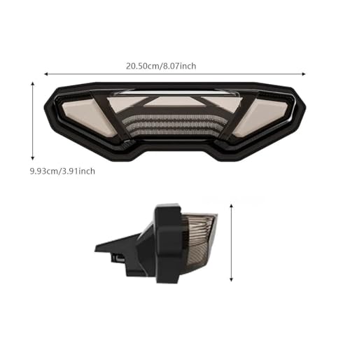 Clignotant arrière moto LED résistant aux vibrations pour MT 09