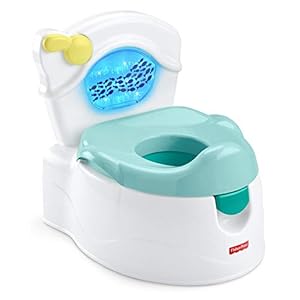 Fisher-Price Sea Me Flush Potty – Sounds Only Edition, trainingsstoel met geluiden en lichten voor baby en peuter