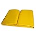 HH- Bâches avec Une Épaisseur Bâche Antirouille Oeillets, Crème Solaire Imperméable Tarp Couteau PVC Scraper Toile 600g Antipluie Auvent / ㎡, Jaune (Size : 3×4m)