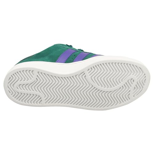 Image of adidas Womens Campus 00s Shoes, Collegiate Green /Footwear White /Energy Ink, Size 7.5