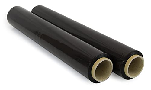 OFITURIA Film para Embalar 50 cm de Ancho y Estirable Hasta 300 Metros de Longitud – Rollo de Film Elástico Manual para...