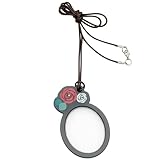 Fieldwork(フィールドワーク) ルーペ 1.8倍 ストラップ付き ブラック GLP003-3